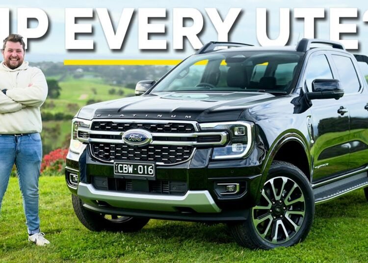 2023 Ford Ranger Platinum Review: LUXURY RANGER!! RIP ALL Other Utes?!