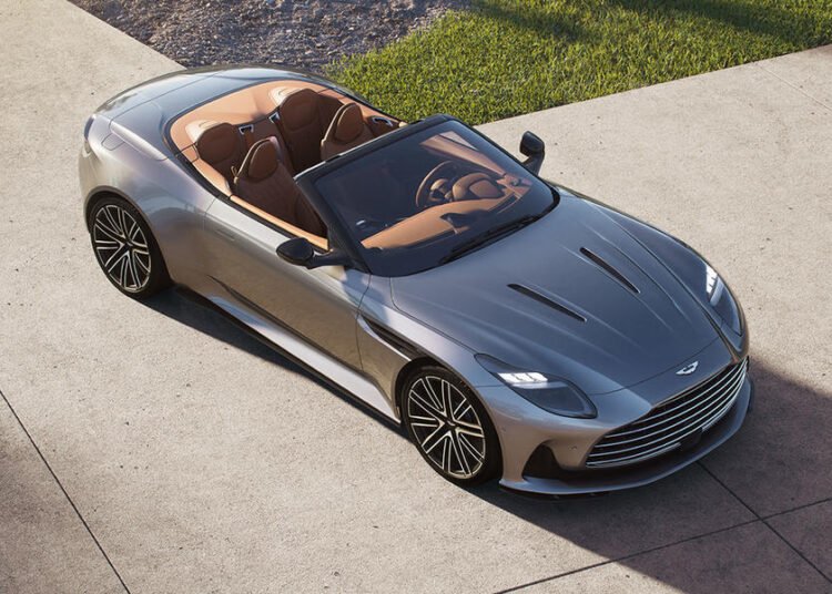 Aston Martin DB12 Volante is most powerful V8 cabrio GT