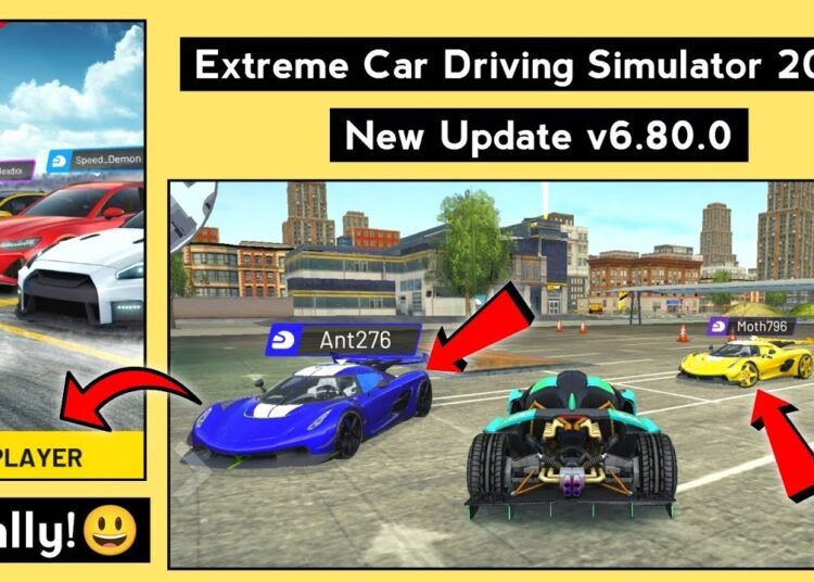 Finally! Full Multiplayer Update – Extreme Car Driving Simulator 2023 – New Update v6.80.0