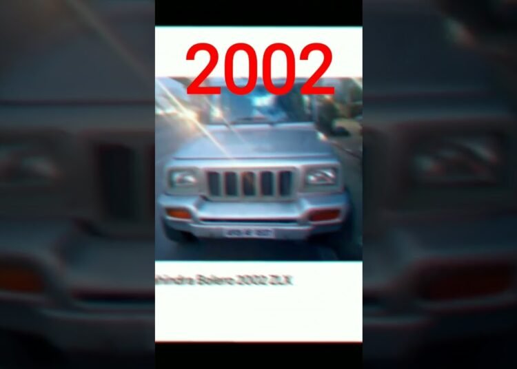 Mahindra Bolero is car Callection OBJ (2000-2005)#news #car #shorts