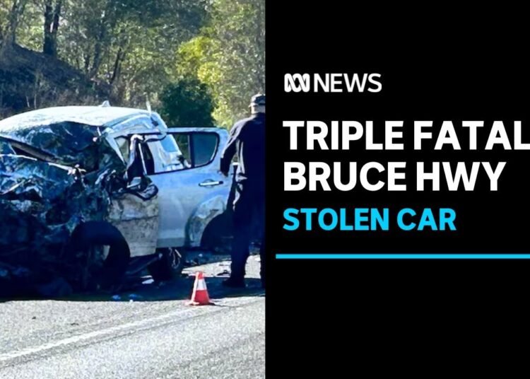 Three killed in crash involving stolen car at Federal | ABC News