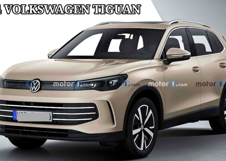 2024 Volkswagen Tiguan Renderings Preview Redesigned Crossover’s New