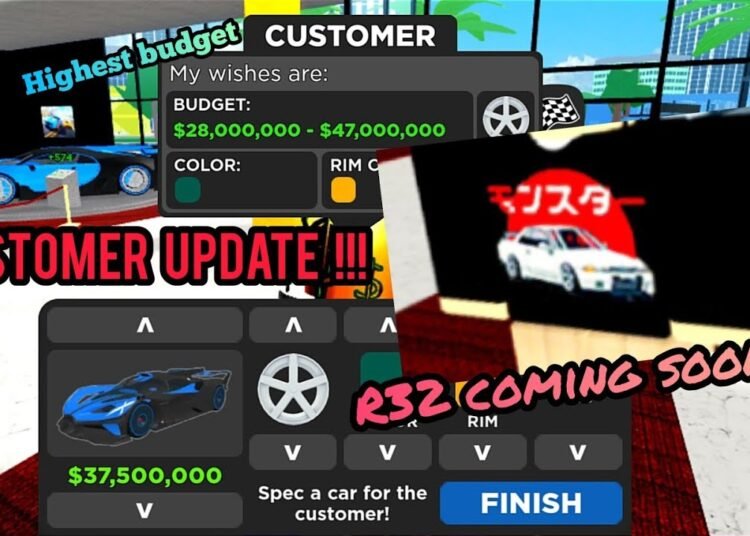 car dealership tycoon roblox new update