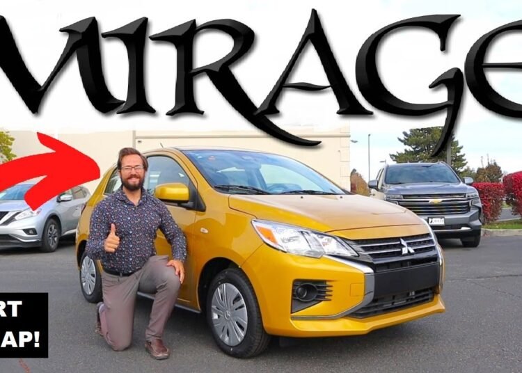 2024 Mitsubishi Mirage The Cheapest New Car In The USA! Dutchiee