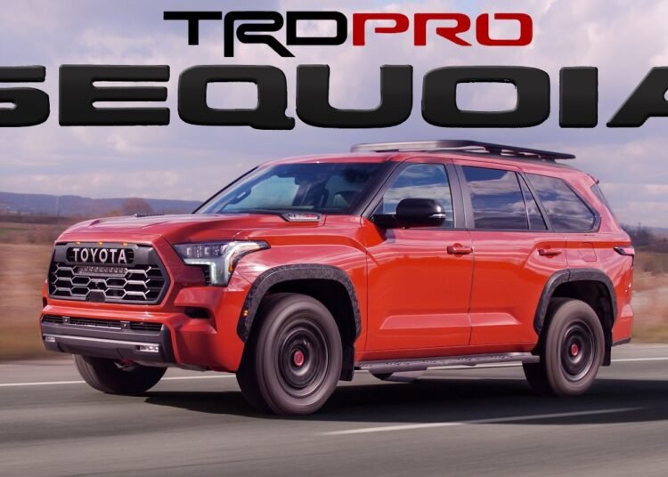 BRODOZER! 2024 Toyota Sequoia TRD Pro Review Dutchiee Cars Daily