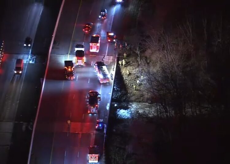 LIVE: Police update after man rescued from car under bridge in NW Indiana