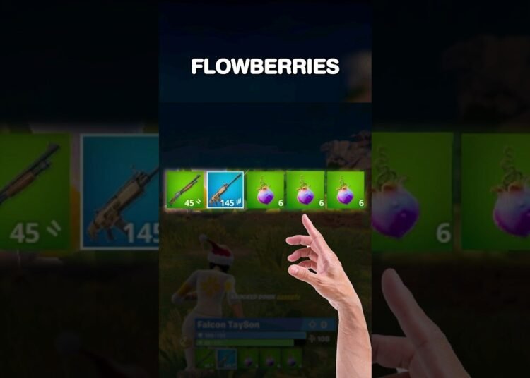 Why are Fortnite Pro’s all carrying Flowberries?