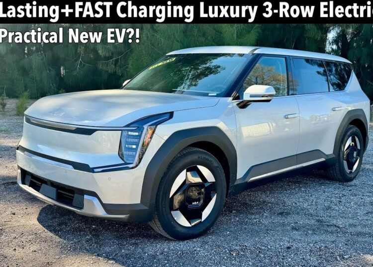 2024 Kia EV9 Light Long Range TEST DRIVE+FULL REVIEW Dutchiee Cars