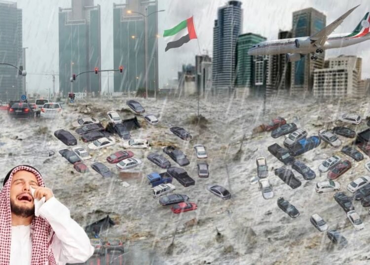 Dubai rain today! Due to heavy rain biggest flood submerged cars ! UAE