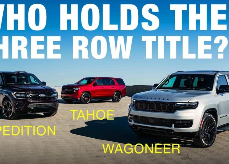 Jeep Wagoneer vs. Chevy Tahoe vs. Ford Expedition FullSize SUV