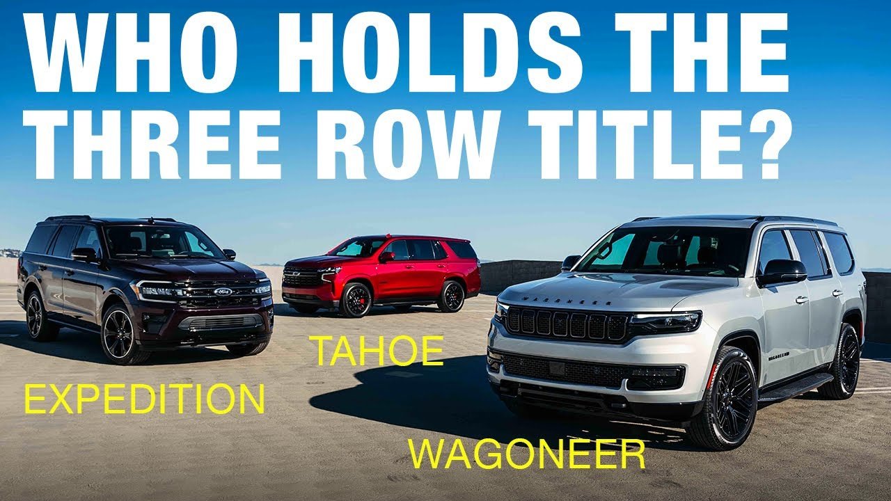 Jeep Wagoneer vs. Chevy Tahoe vs. Ford Expedition FullSize SUV