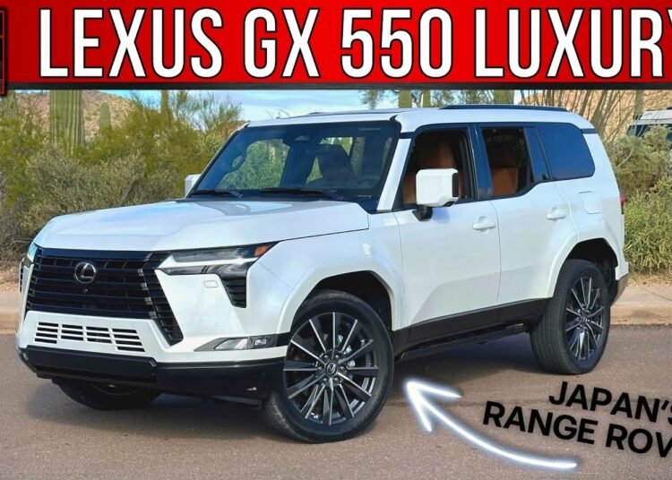 The 2024 Lexus GX 550 Luxury+ Is The Ultimate Posh Land Cruiser For The