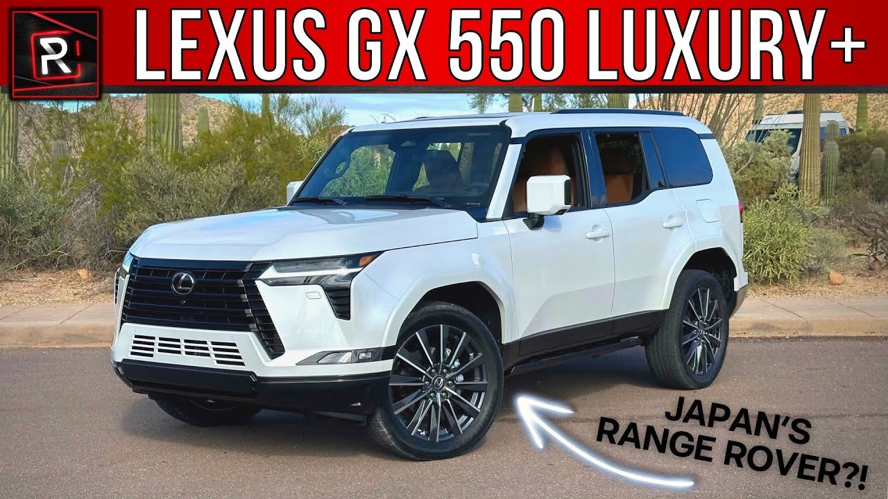 The 2024 Lexus GX 550 Luxury+ Is The Ultimate Posh Land Cruiser For The