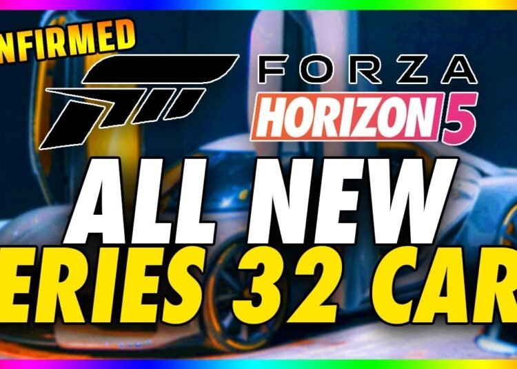 ALL NEW SERIES 32 CARS COMING TO FORZA HORIZON 5 – UPDATE 31 DLC FULL ...