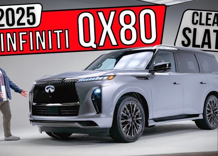 The 2025 Infiniti QX80 Autograph Is The LongAwaited Redesign Of A