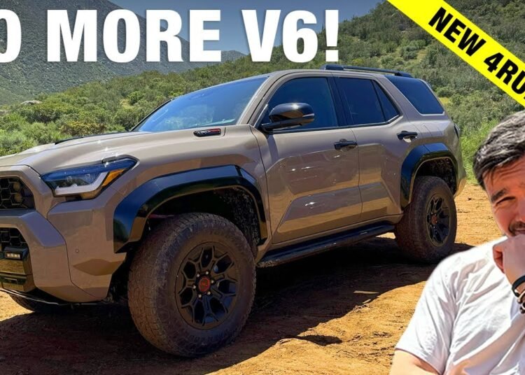 FIRST LOOK ALLNEW 2025 Toyota 4Runner! A Redesigned OffRoader with