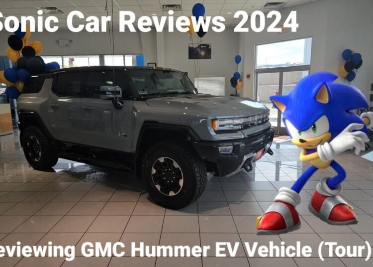 Sonic Car Reviews 2024 Reviewing GMC Hummer EV Vehicle (Virtual Tour)