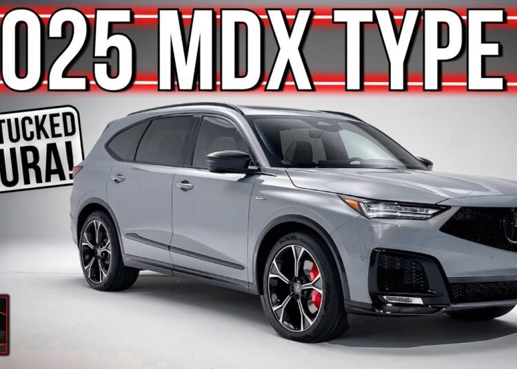 The 2025 Acura MDX Advance / Type S Gets A Revised Look With Much