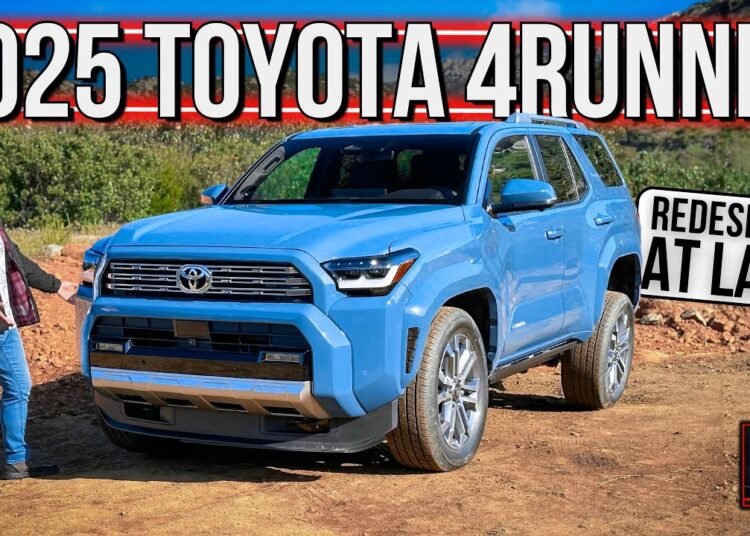 The 2025 Toyota 4Runner Is A Modern Interpretation Of An Iconic